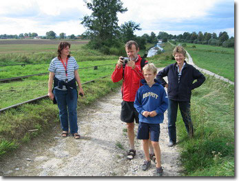 Annemarie, Sepp, Christian und Claudia
