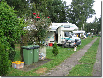 Auf dem Campingplatz