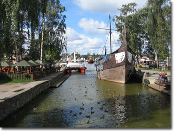 Blick auf den Hafen