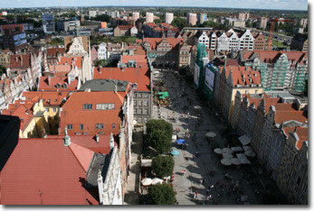 Blick vom Rathausturm