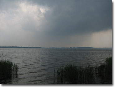 Gewitter über der Ostsee